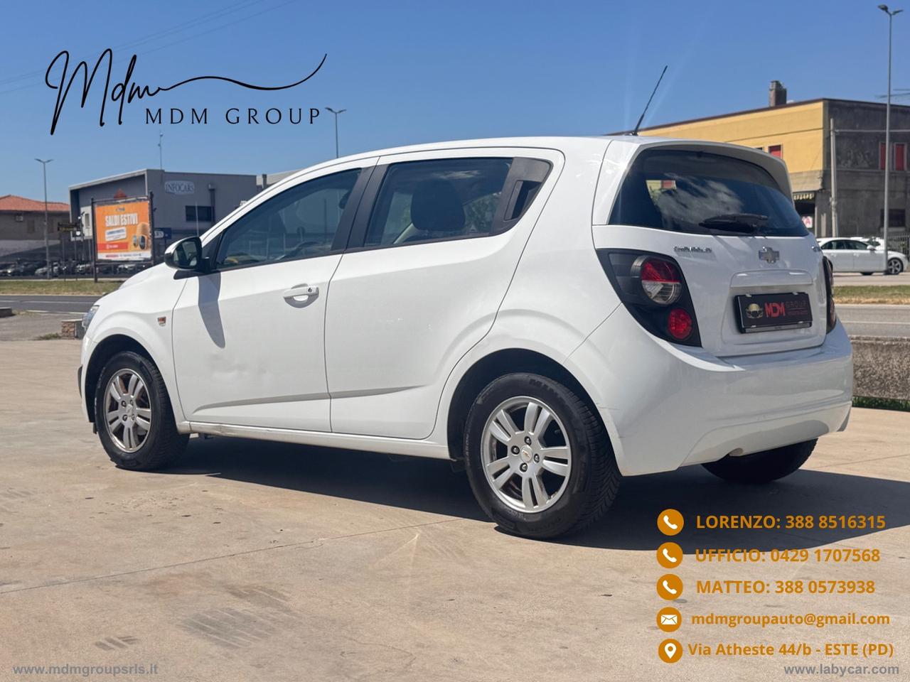 CHEVROLET Aveo 1.2 86 CV GPL 5p. LS OK NEOPATENTATO