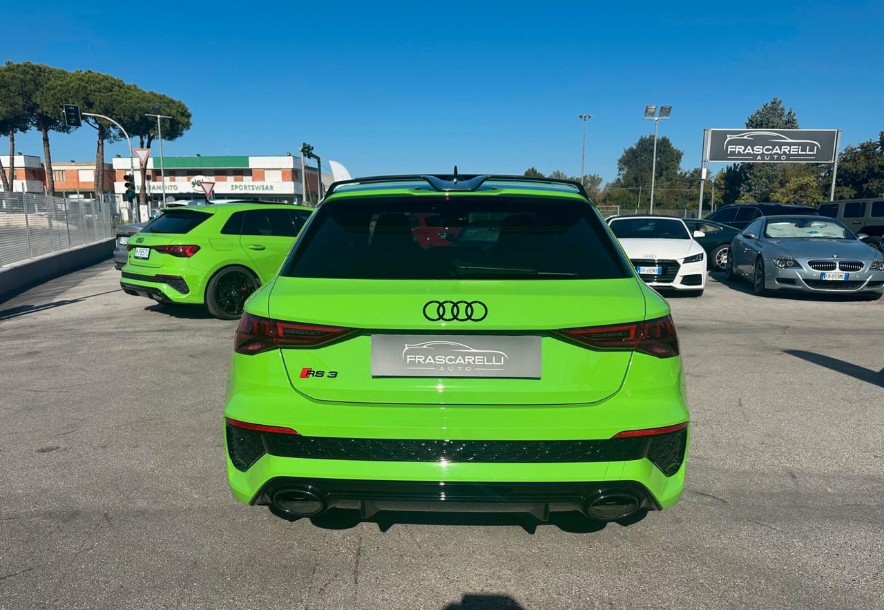Audi RS3 SPORTBACK QUATTRO S-TRONIC-CARBOCERA/STRAFULL