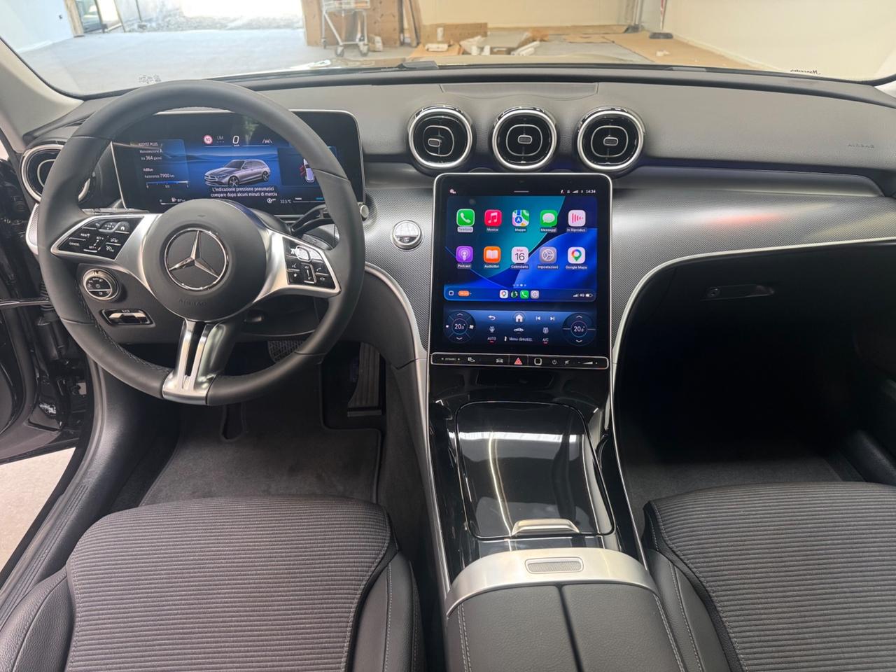 MERCEDES C 220 Mild hybrid S.W. KM 0 IVA ESPOSTA