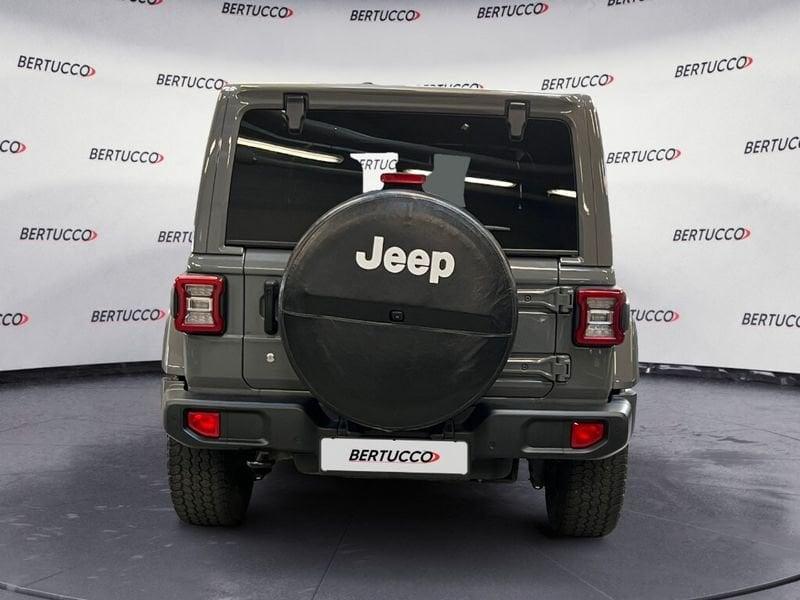 Jeep Wrangler 4ª serie Unlimited 2.2 Mjt II Sahara