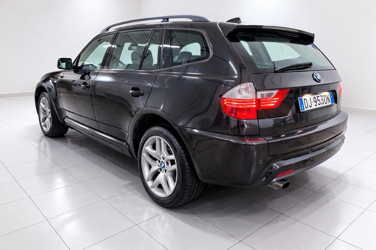 Bmw X3 2.0D M SPORT 150CV 2008 KM CERTIFICATI NAVI BXENON
