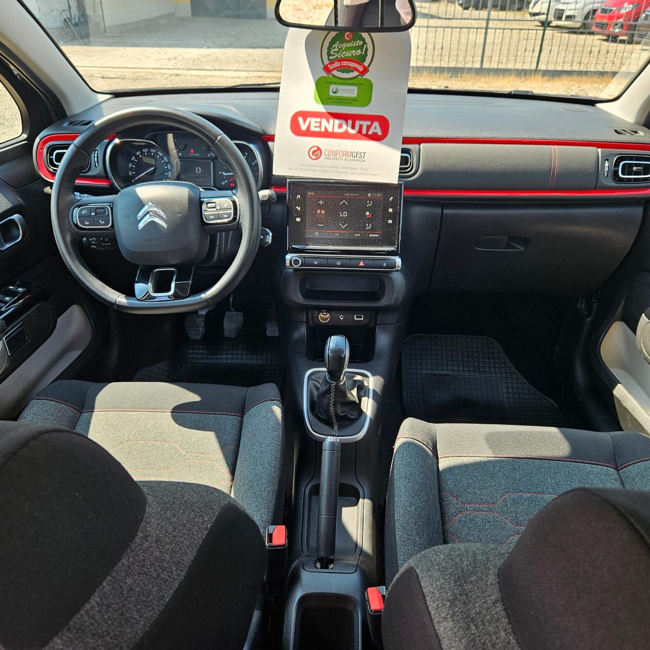Citroen C3 1.2 benz 82 Shine FULL da 89€ mese