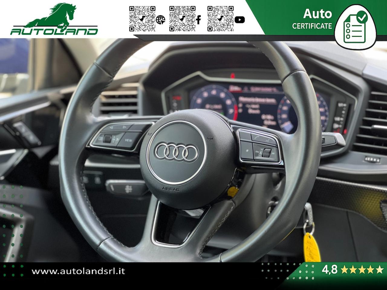 Audi A1 Sportback 30 1.0 tfsi Admired 110cv