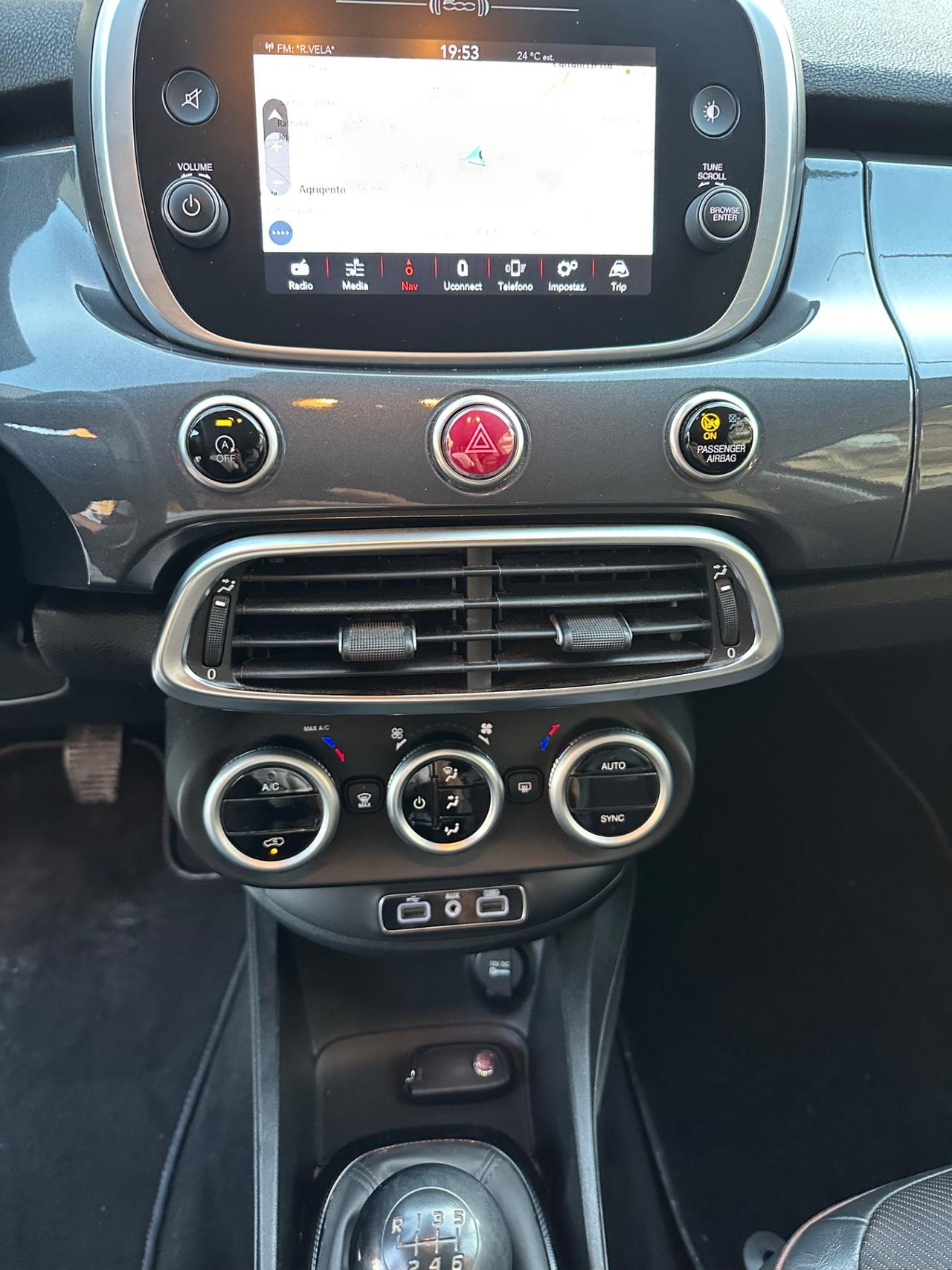 Fiat 500X 1.6MTJ 120 CV City Cross 11/2019 KM 142728 CERT 1PROP