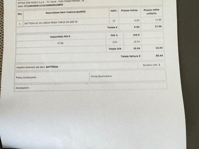 LANCIA MUSA 1.4 16V POCHI KM UNICO PROP. OK NEOPATENTATI