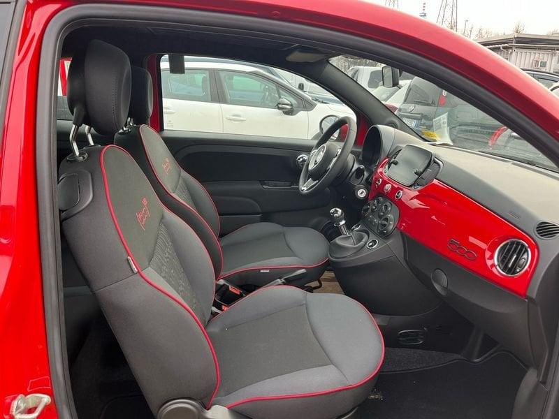 FIAT 500 1.0 Hybrid Red