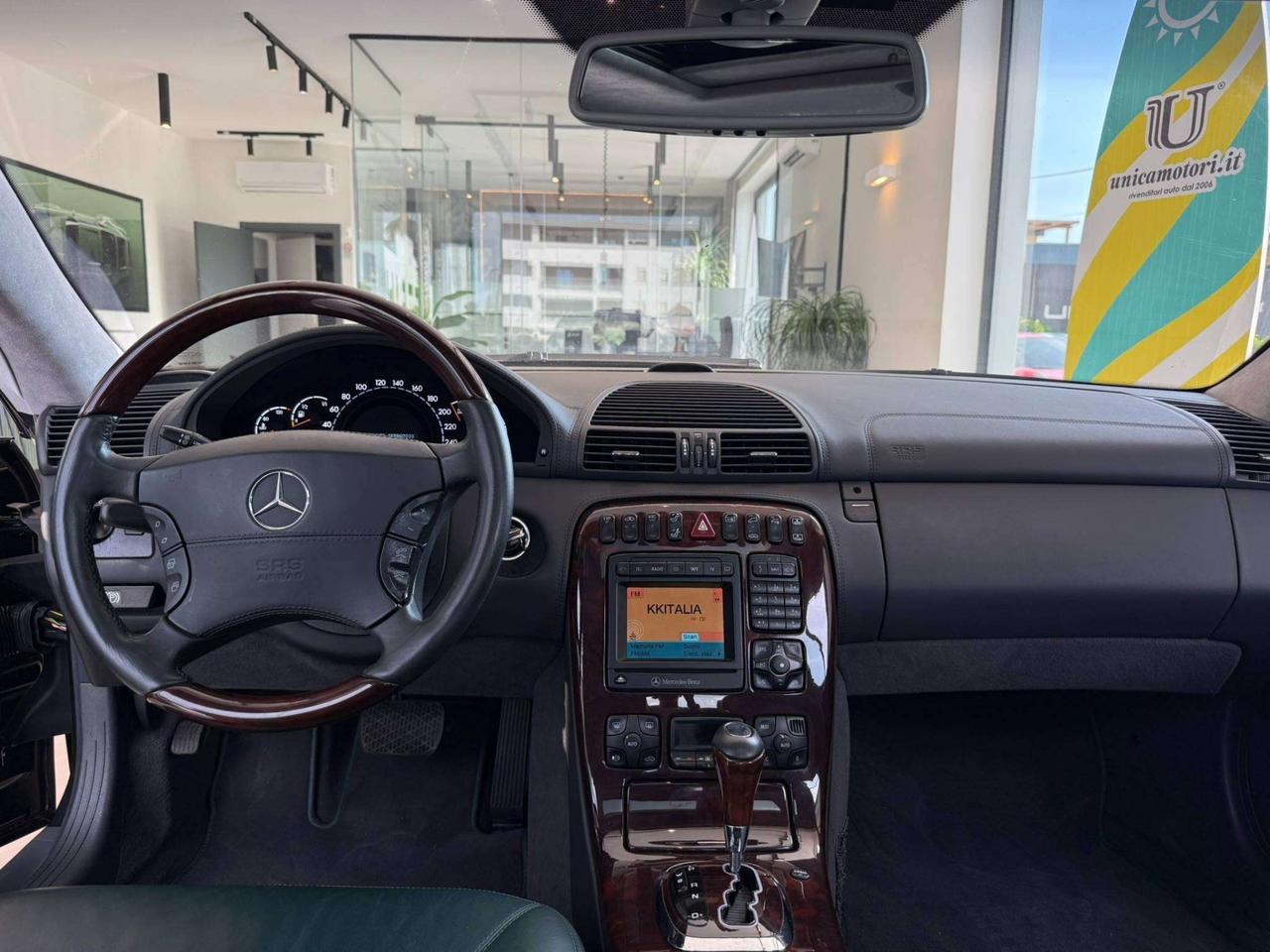 Mercedes-Benz CL 600 COUPE' V12 367 CV AUTOMATICA TETTO - TELEFONO - DA COLLEZIONE UNICA
