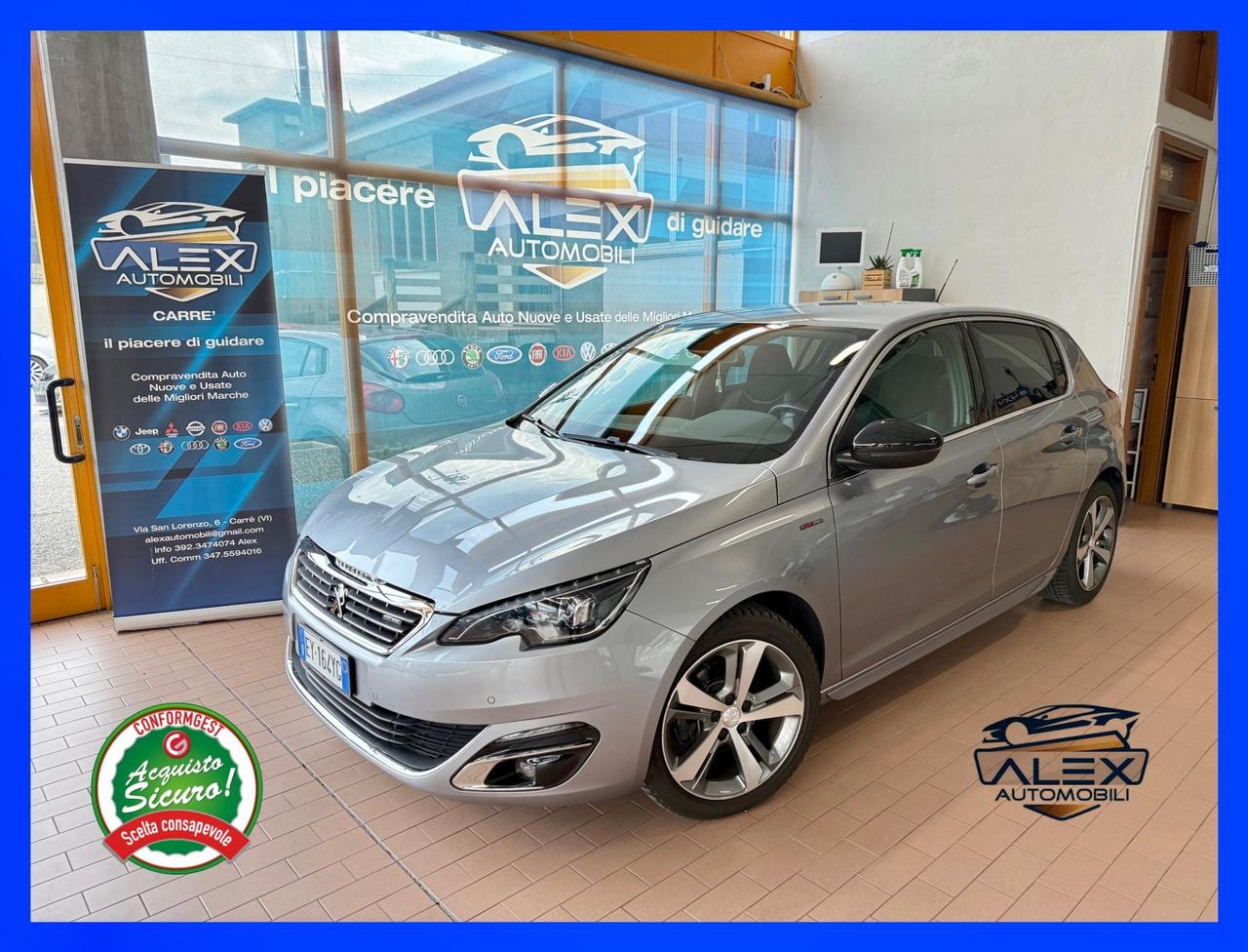 Peugeot 308 1.2benz 131cv GT Line Euro6