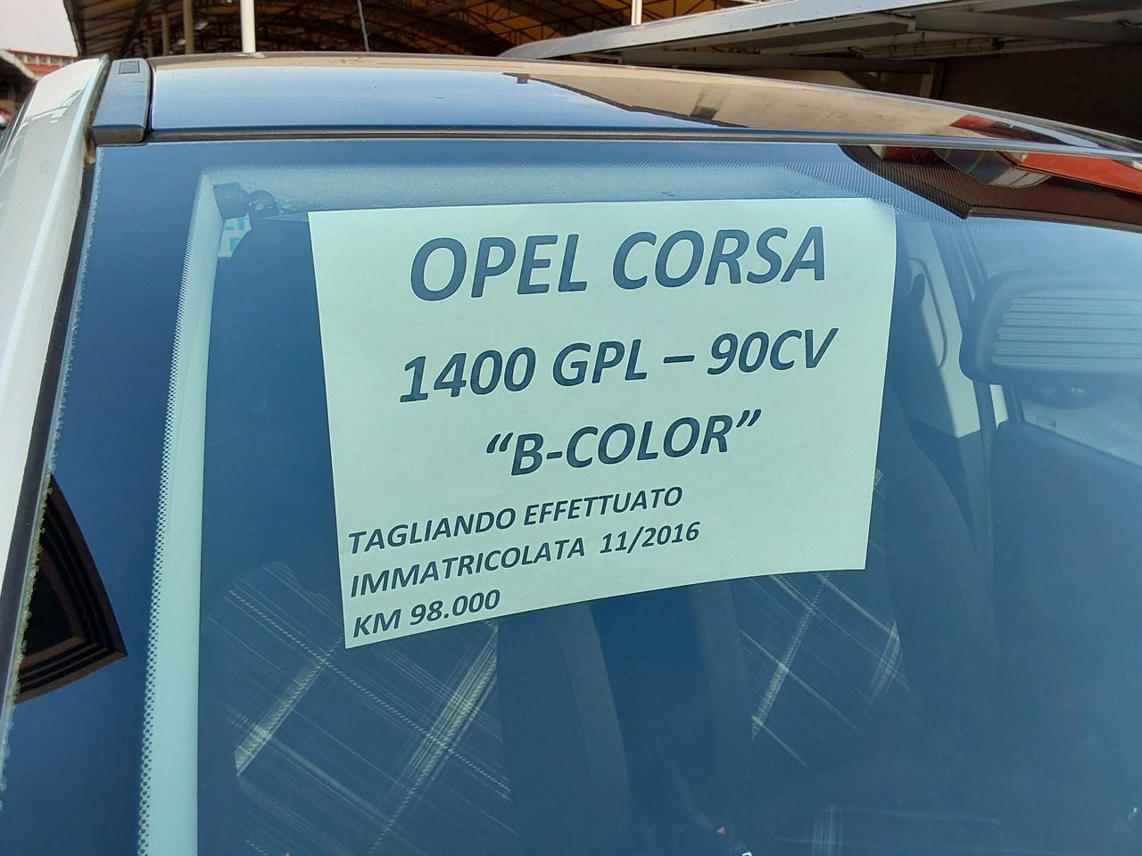 Opel Corsa 1.4 90CV GPL Di Serie Tech 5 porte b-Color