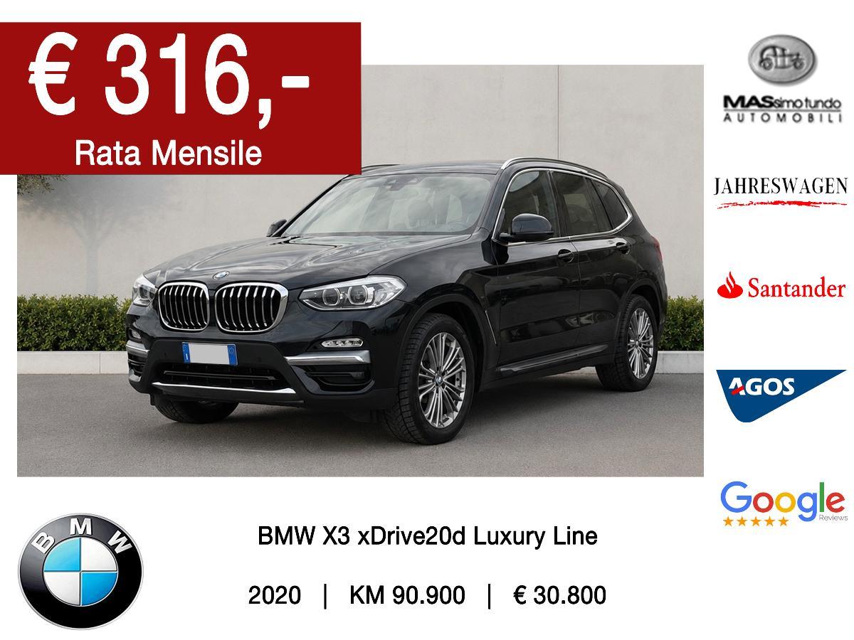 BMW X3 xDrive20d Luxury Line