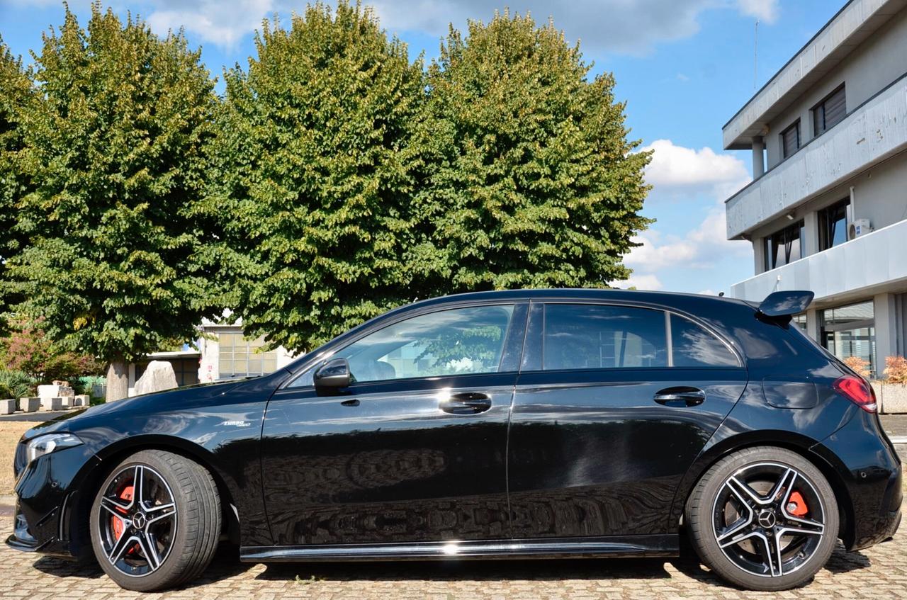 MERCEDES-BENZ A 35 AMG 4MATIC 306cv AUTO, UNICOPROP, SERVICE MERCEDES, UFF ITALIANA, EURO 6D, RETROCAMERA, FARI LED, PERMUTE