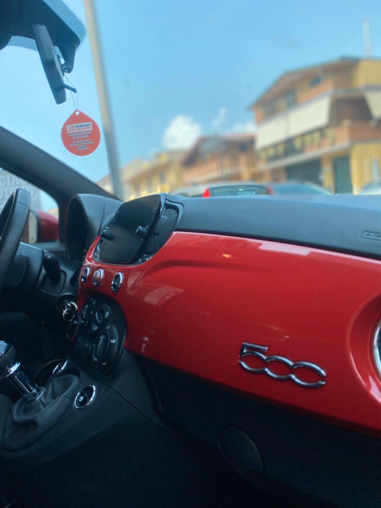 Fiat 500 1.0 Hybrid Red