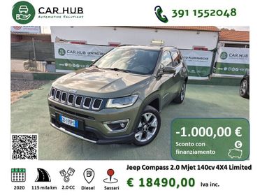 Jeep Compass 2.0 mjet 4X4 Limited 140cv