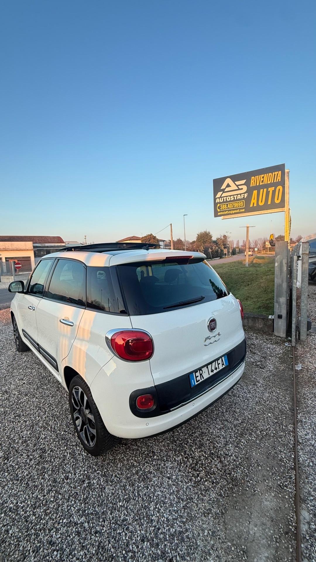 Fiat 500L 1.3 Multijet 85 CV Panoramic Edition Bianco Gelato