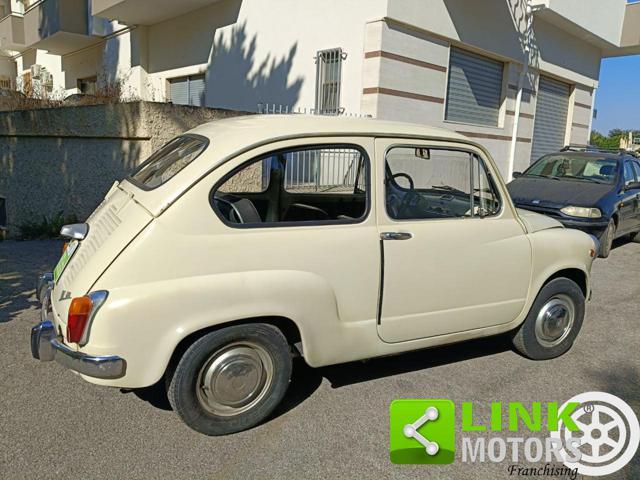 FIAT 600 D FANALONA LIBRETTO E TARGHE ORIGINALI