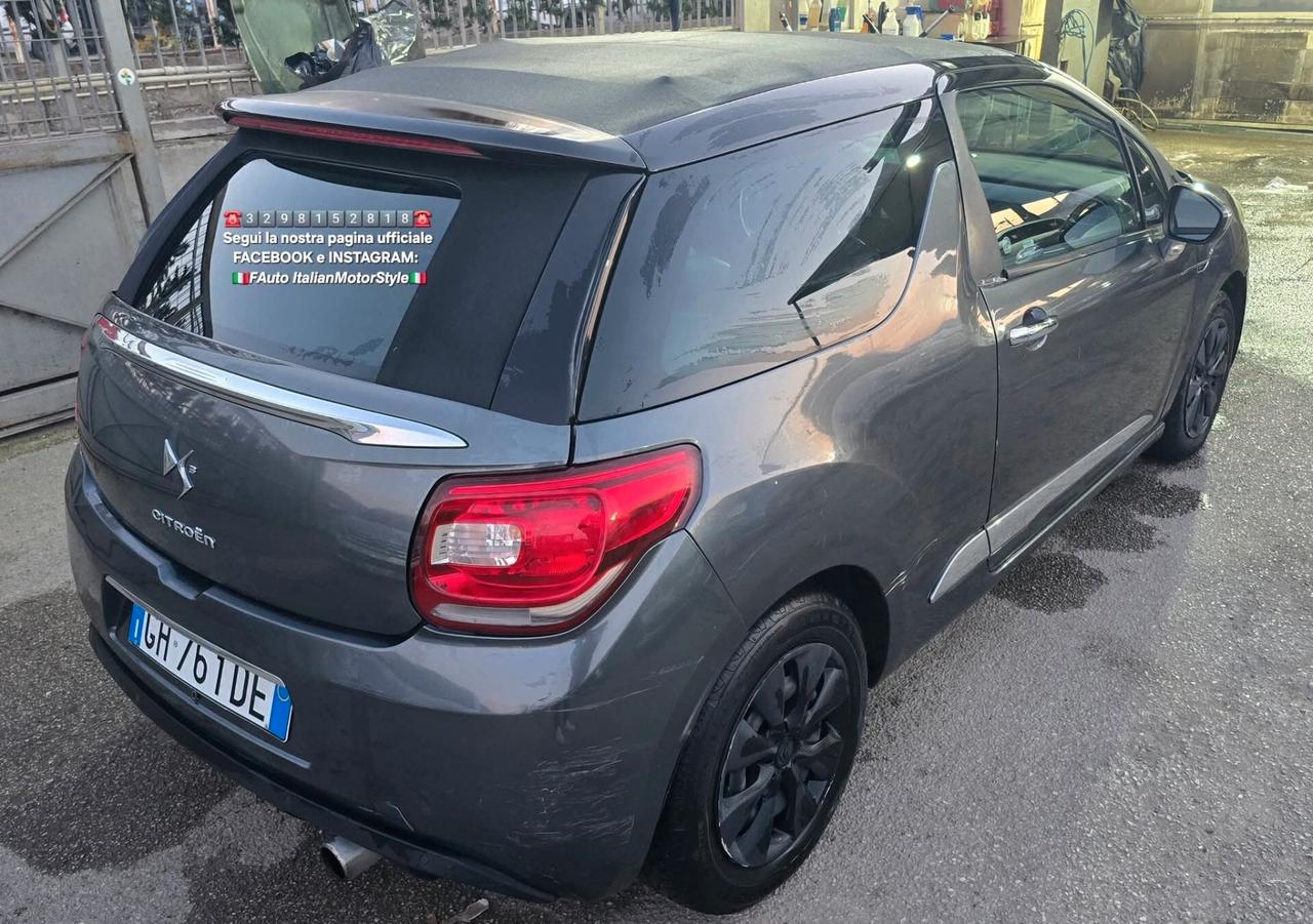 Ds DS3 DS 3 1.2 VTi 82 So Chic Cabrio