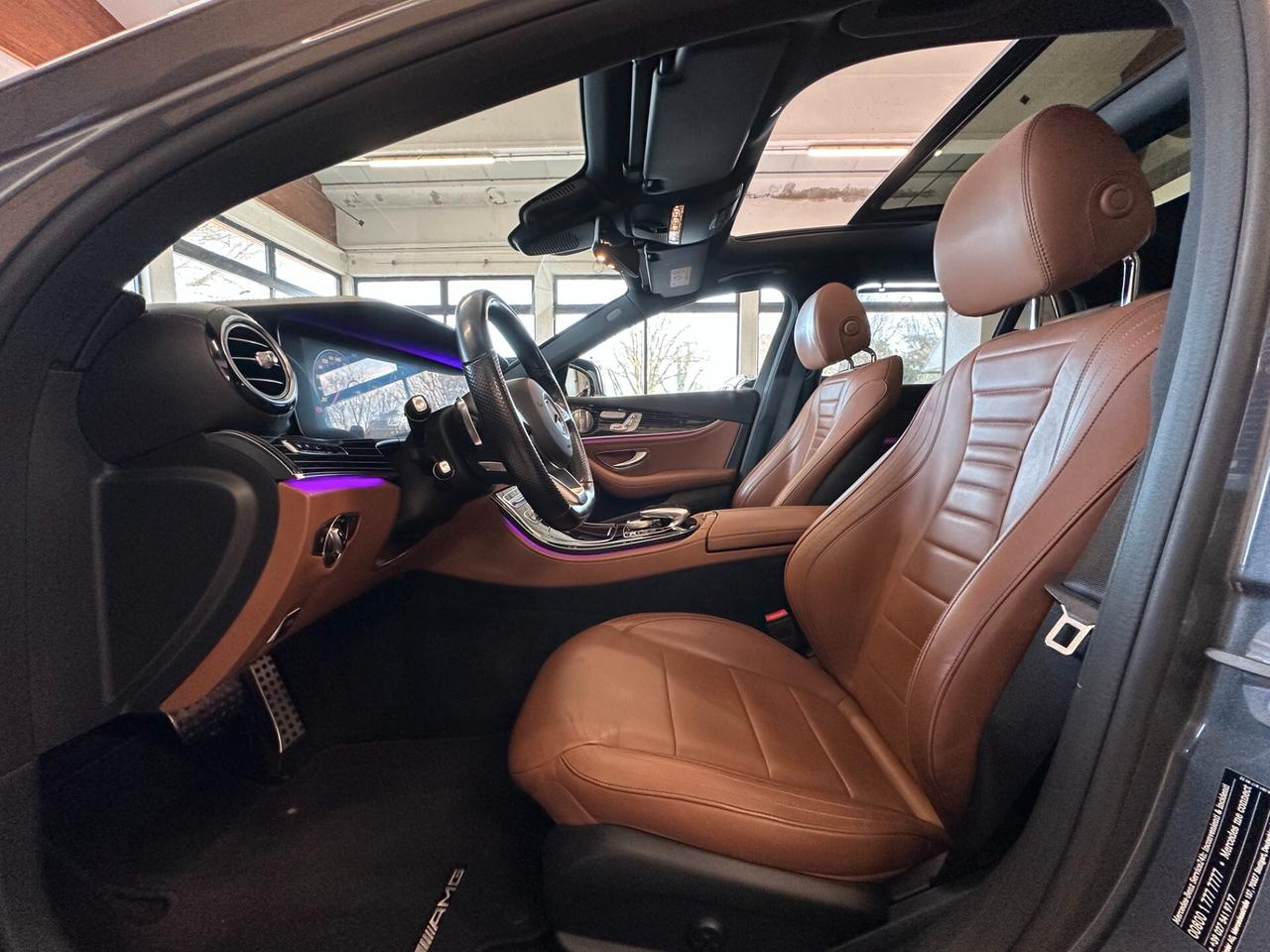 MERCEDES E 220 SW d PREMIUM PLUS AMG LUCI AMBIENTE*TETTO*CARPLAY