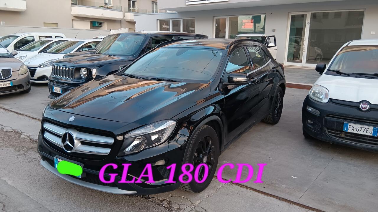 MERCEDES GLA 180 CDI USATA MONDIALCARS
