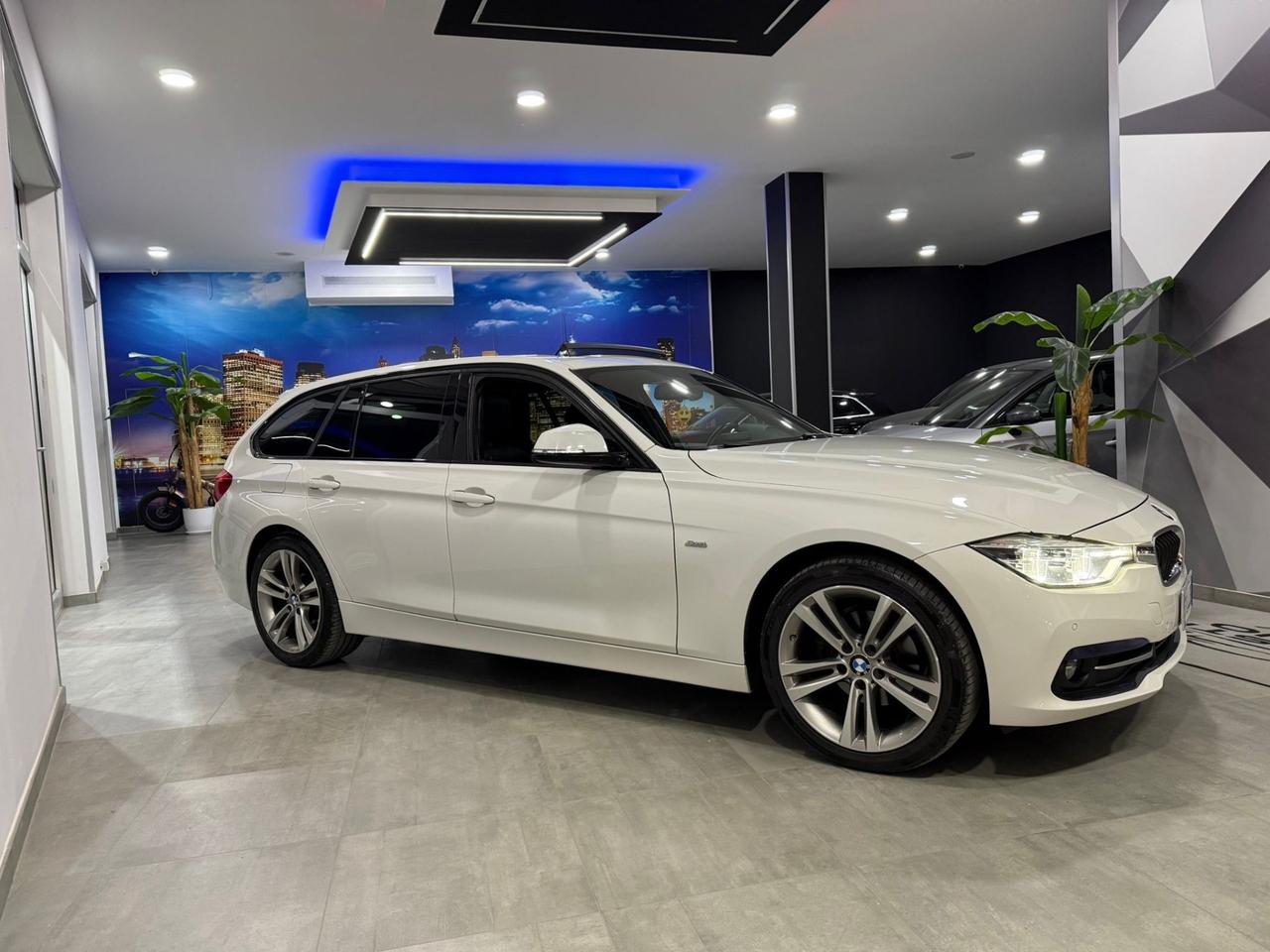 Bmw 318 318d Touring Sport Tetto Apribile-2017