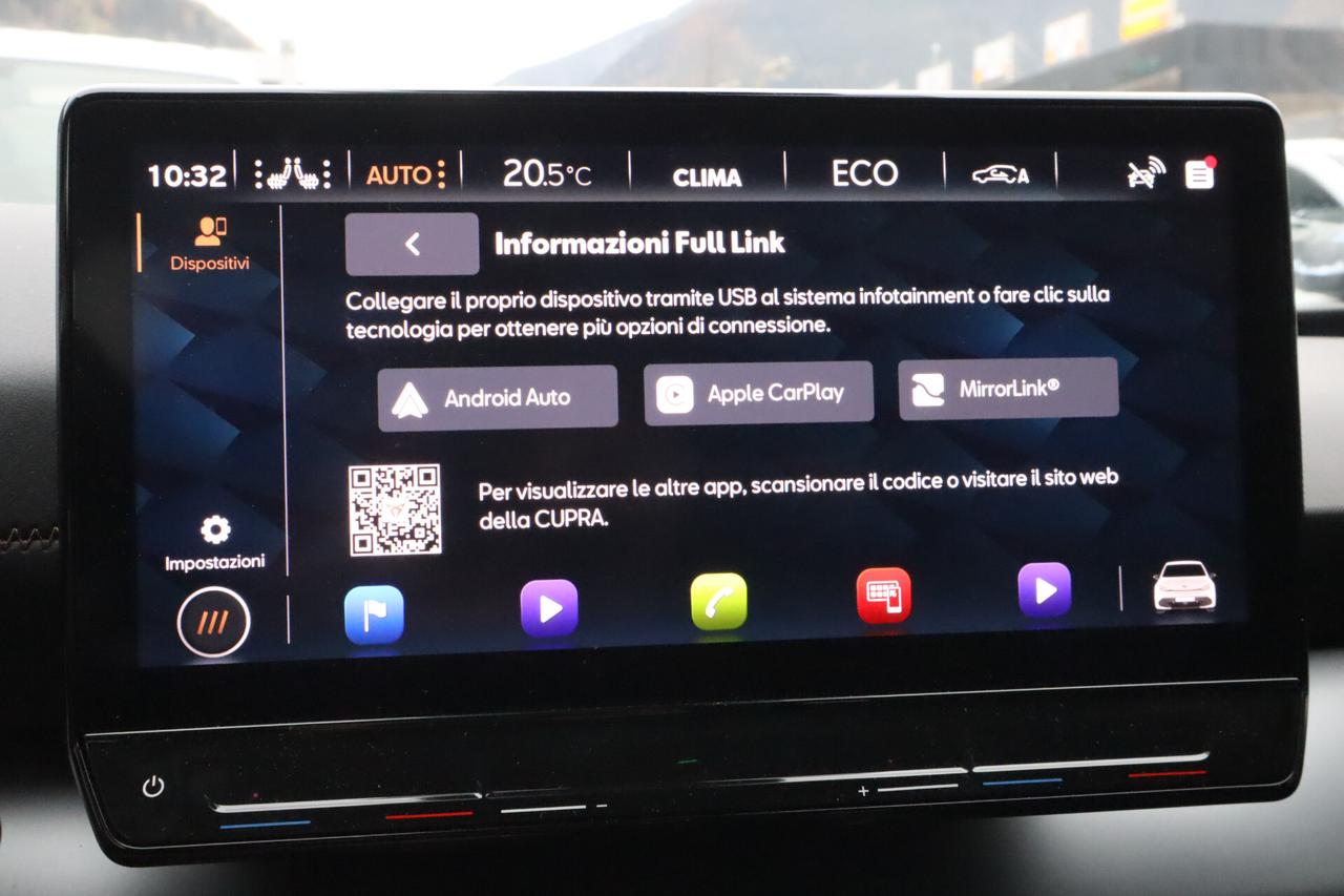 Cupra Born 204CV ACC LED 360° CAMERA SOLO 6.600 KM!