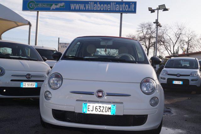 FIAT 500C C 1.2 Lounge TETTO IN TELA ROSSA