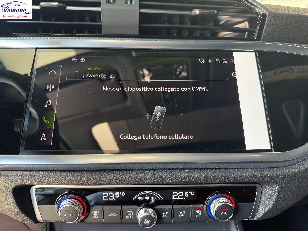 Audi Q3 SPB 35 TDI S tronic S line Black Identity#TETTO APRIBILE!