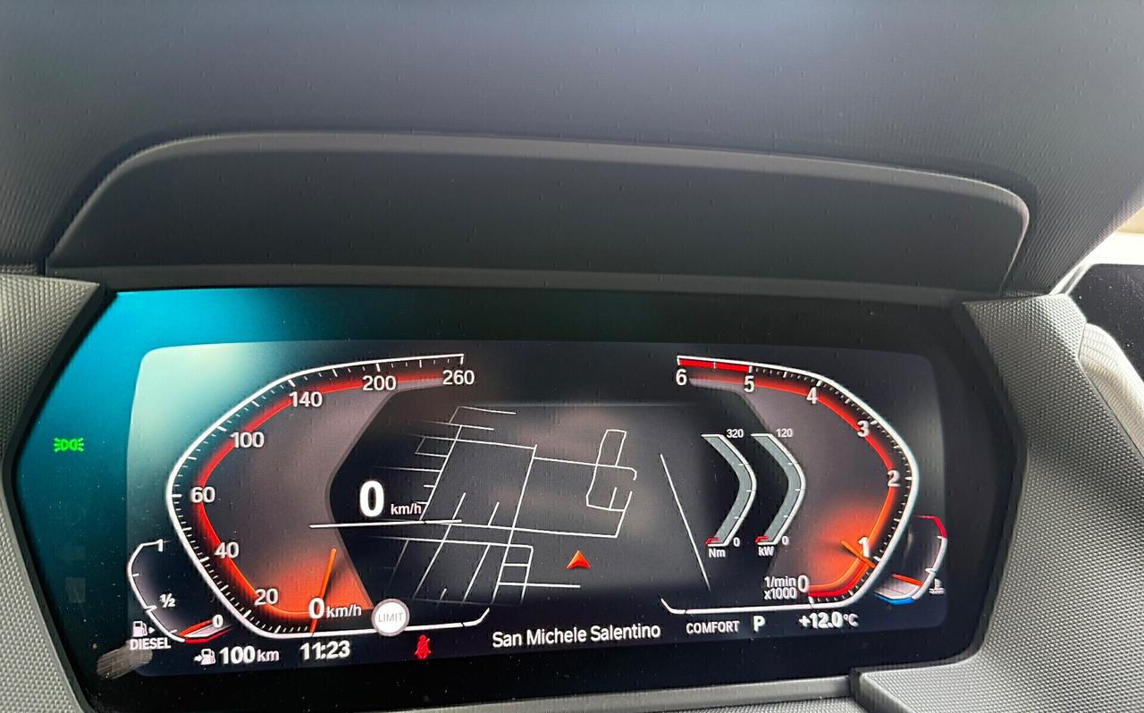 Bmw 116d Msport,Full LED,LED ambiente,Pelle,ecc…