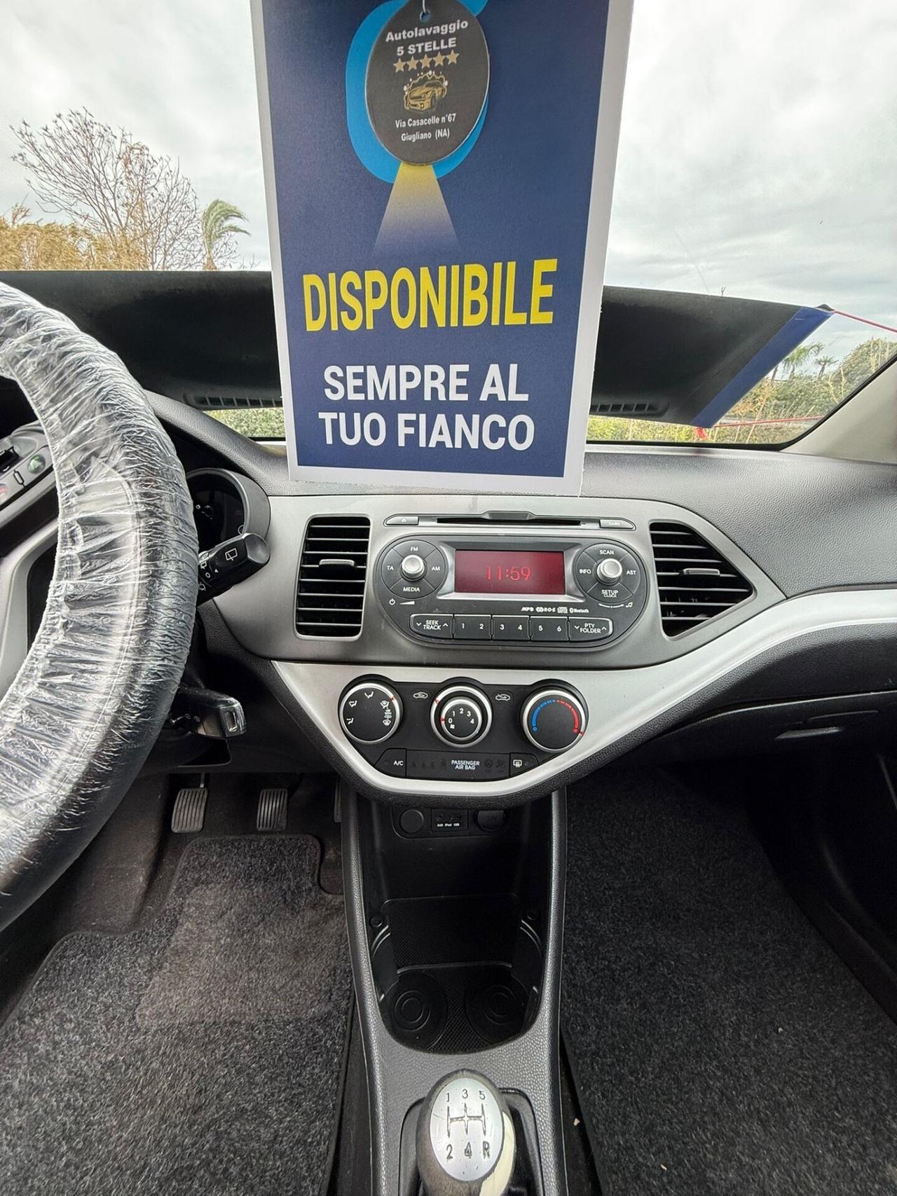 Kia Picanto 1.0 12V EcoGPL 5 porte Glam