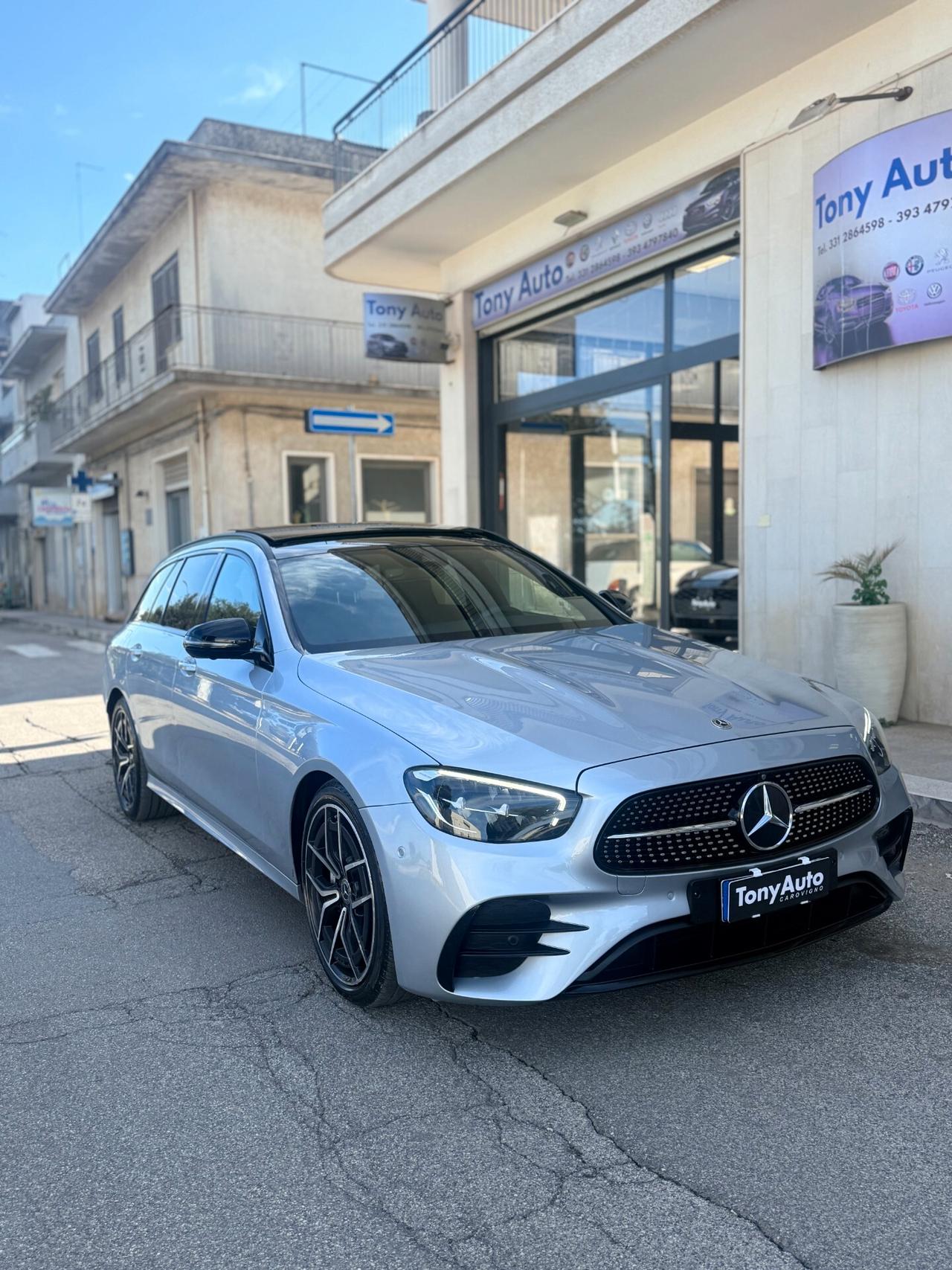 Mercedes-benz E 220 d Mild hybrid S.W. 4Matic Auto Premium Plus AMG CON TETTO APRIBILE,TELECAMERA,LUCI SOFFUSE