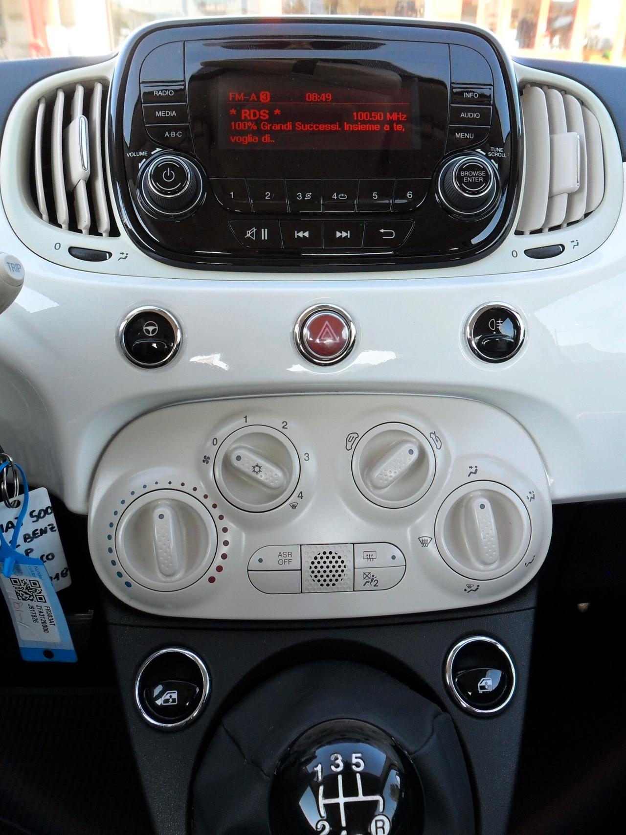 Fiat 500 1.2 benzina Pop