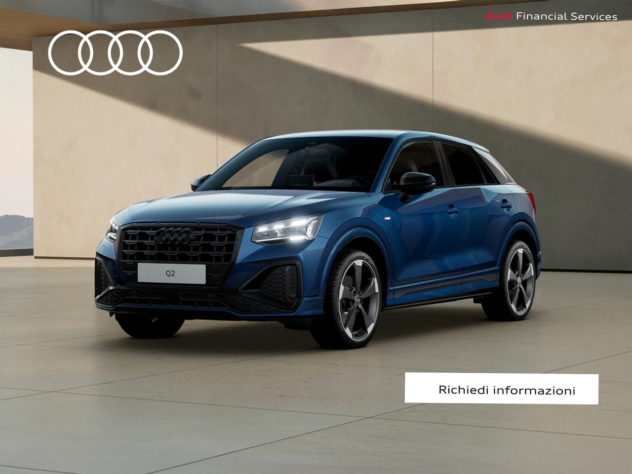 Audi Q2 35 1.5 tfsi identity black s-tronic