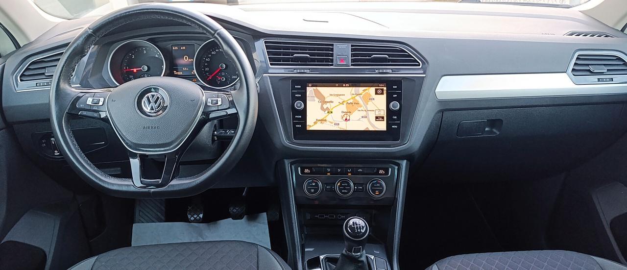 Volkswagen Tiguan 1.6 TDI 115cv Business - Uniproprietario - Service Volkswagen