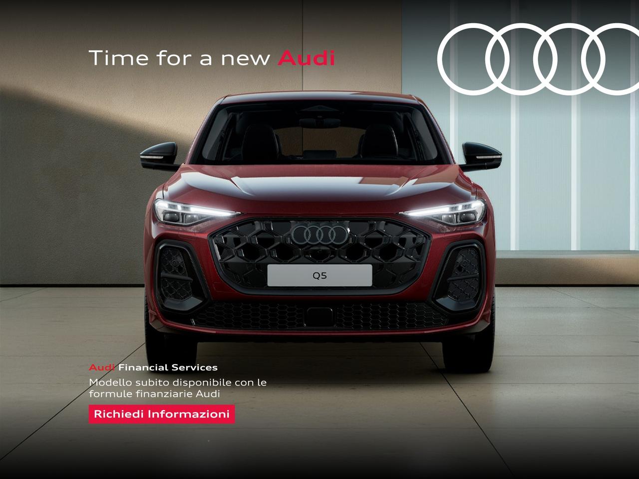 Audi Q5 sportback 2.0 tdi mhev+ s line edition quattro 204cv s-tronic