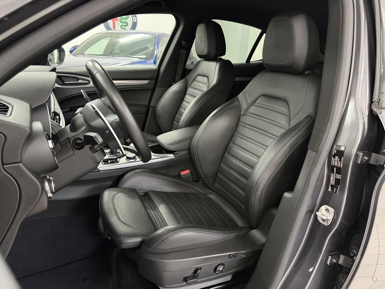 Alfa Romeo Stelvio 2.2 TD SEDILI SPORTIVI VELOCE AT8 Q4 KIT DISTRIBUZIONE ESEGUITO E VOLANTE RISCALDATI MEMORIE