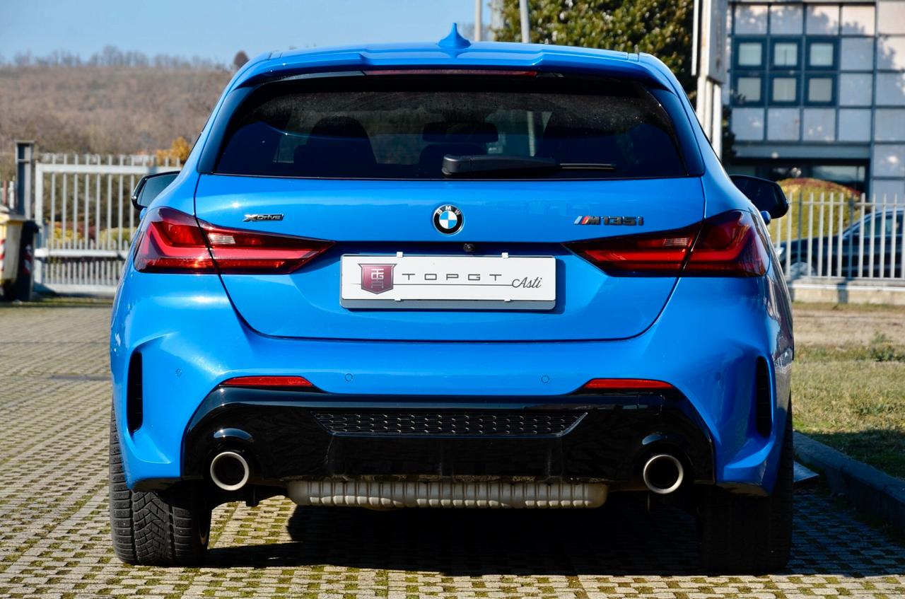 BMW M 135i XDRIVE 306cv AUTO, UFF ITALIANA, SERVICE BMW, FULL LED, SEDILI GUSCIO, MBRAKES, 19", PERMUTE