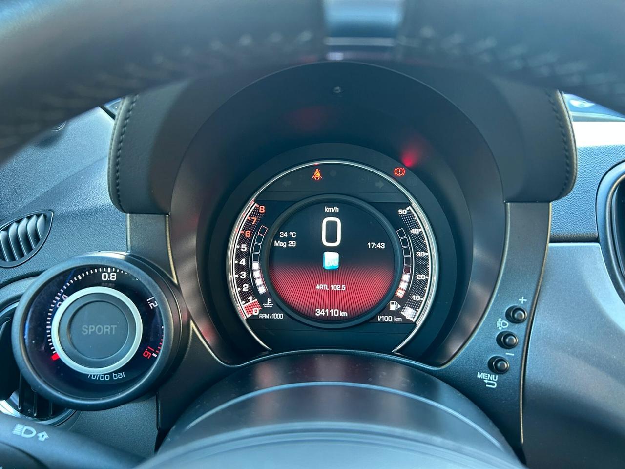 Abarth 595 1.4 Turbo T-Jet 165 CV Turismo MANUALE - SOLO 34.000 KM