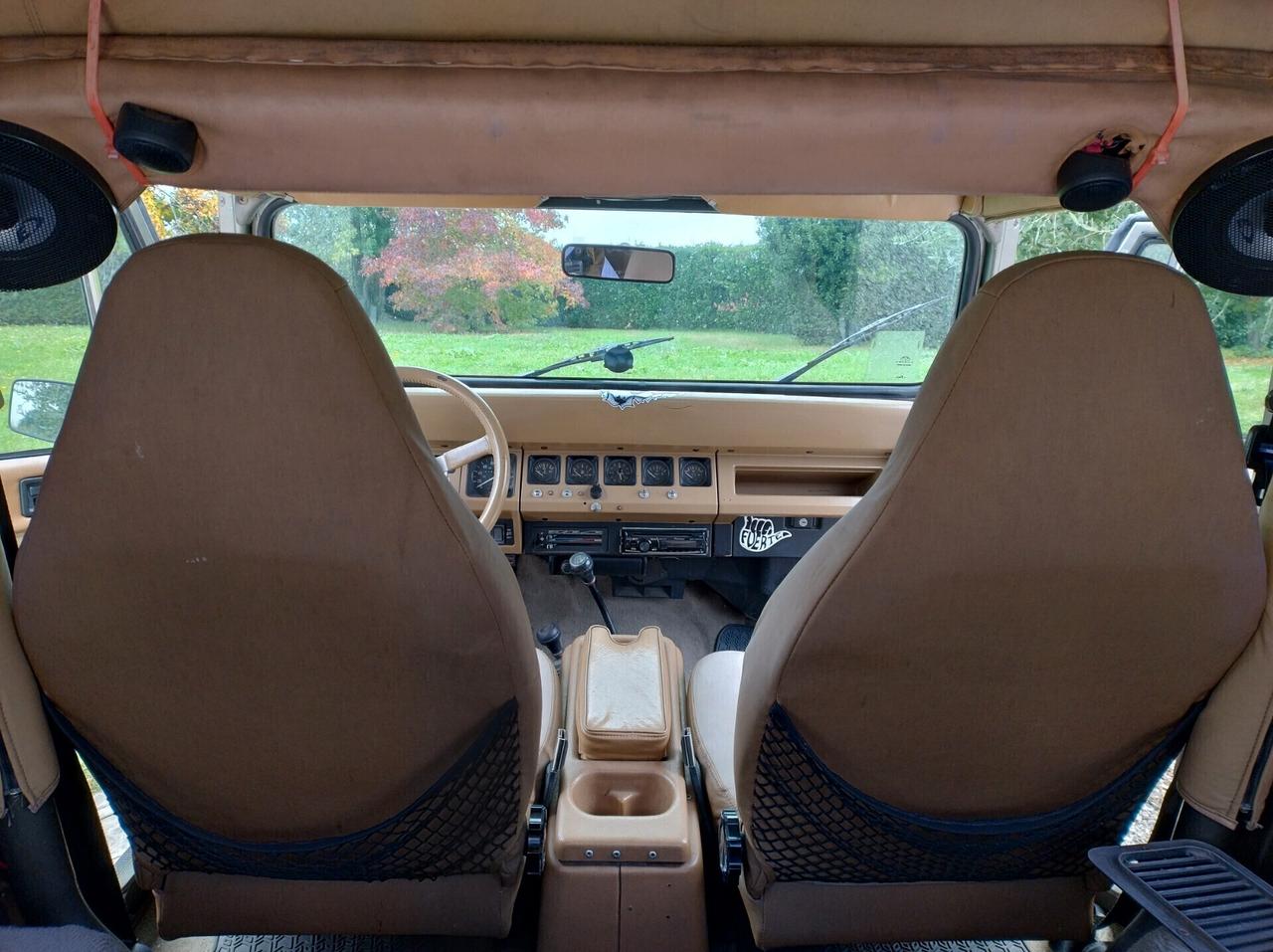Jeep Wrangler 2.5 BENZINA | 1988 | 117 CV |ASI | Cabrio + accessori | 2 Treni Gomme