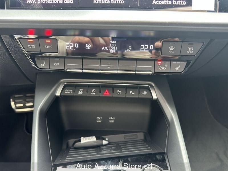 Audi A3 SPB TDI 110 kW S tronic S line edition *TETTO, VARI COLORI, PROMO AZZURRA*