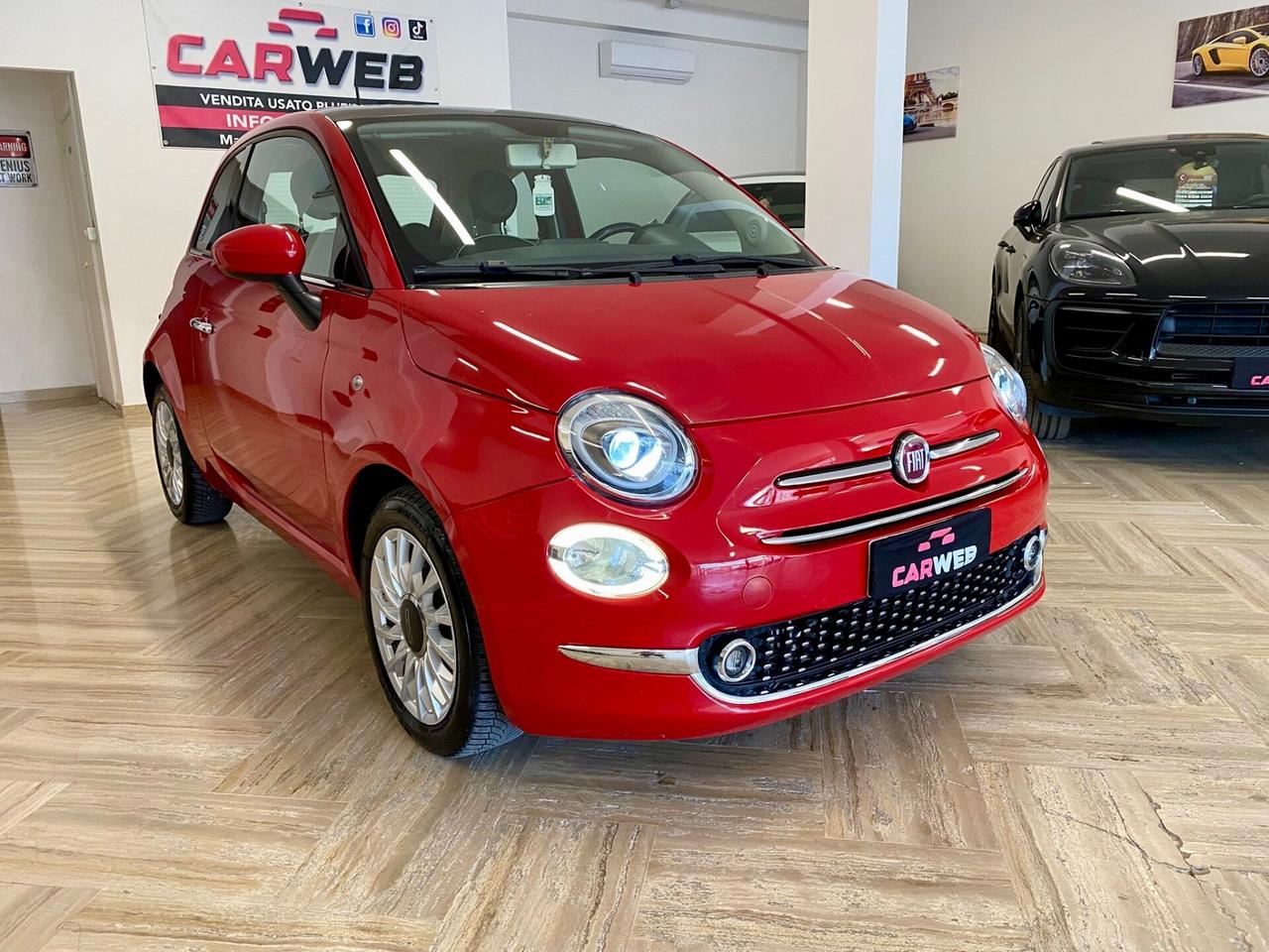 FIAT 500 LOUNGE 1.3 MJT 95CV CARPLAY TETTO 2016