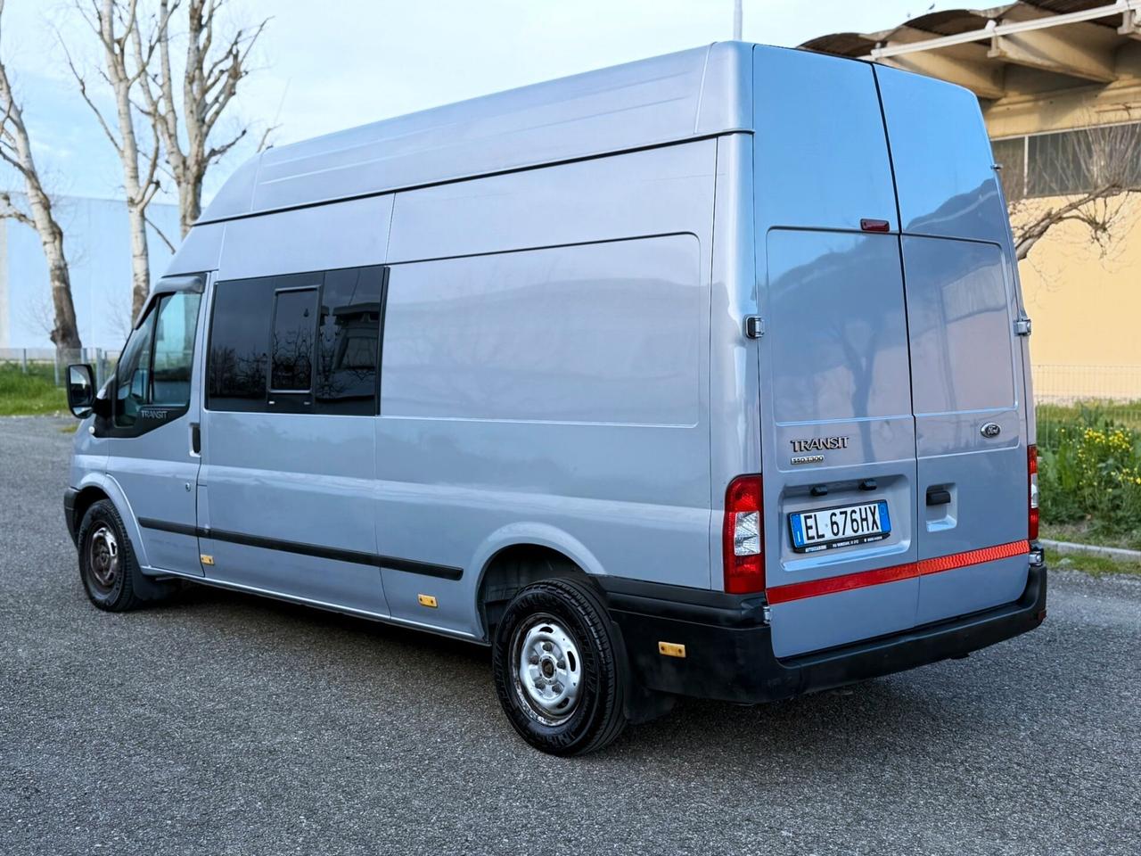 FORD TRANSIT 2.2 TETTO ALTO PASSO LUNGO 6 POSTI