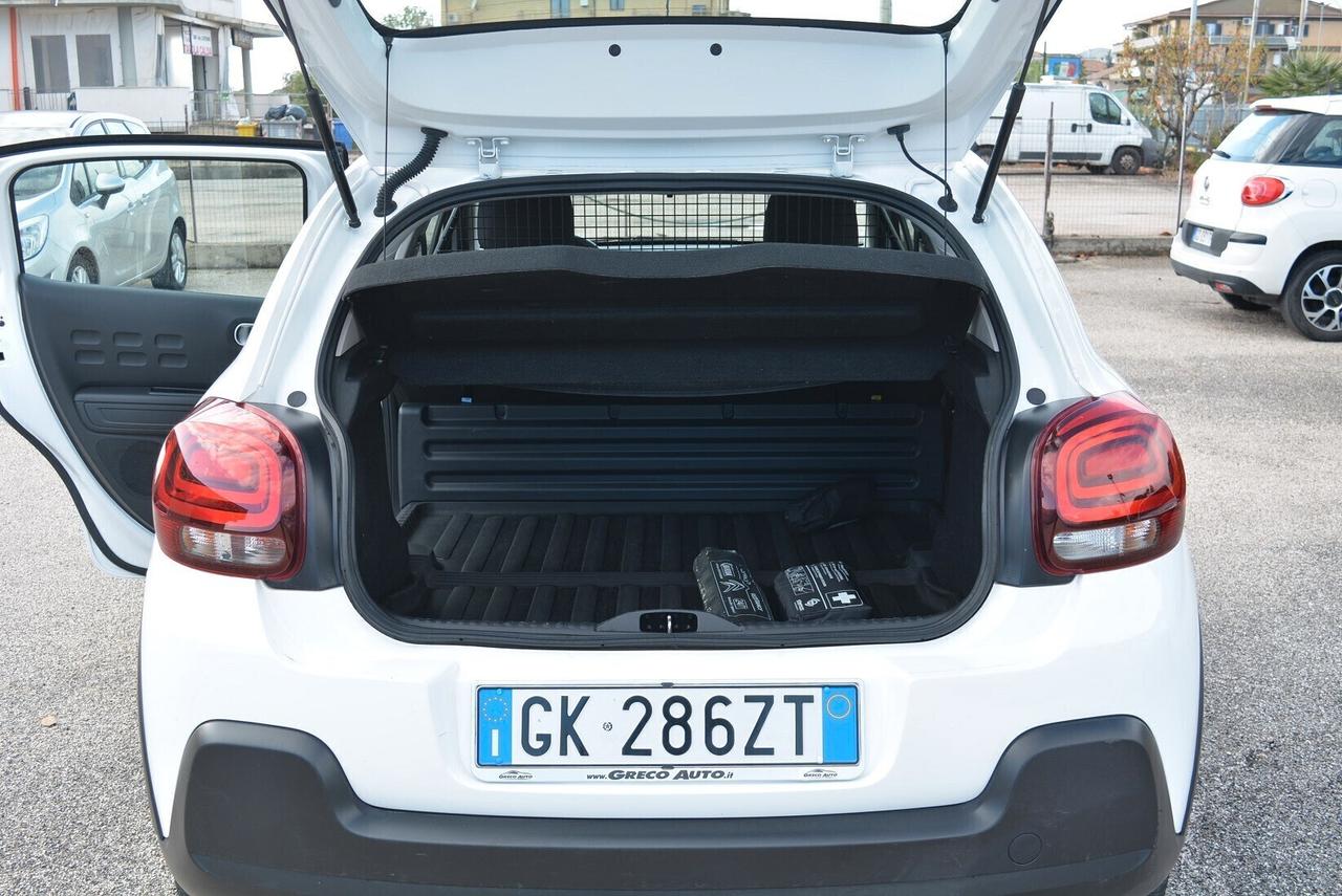 Citroen C3 BlueHDi 100 Feel Van autocarro 2 posti