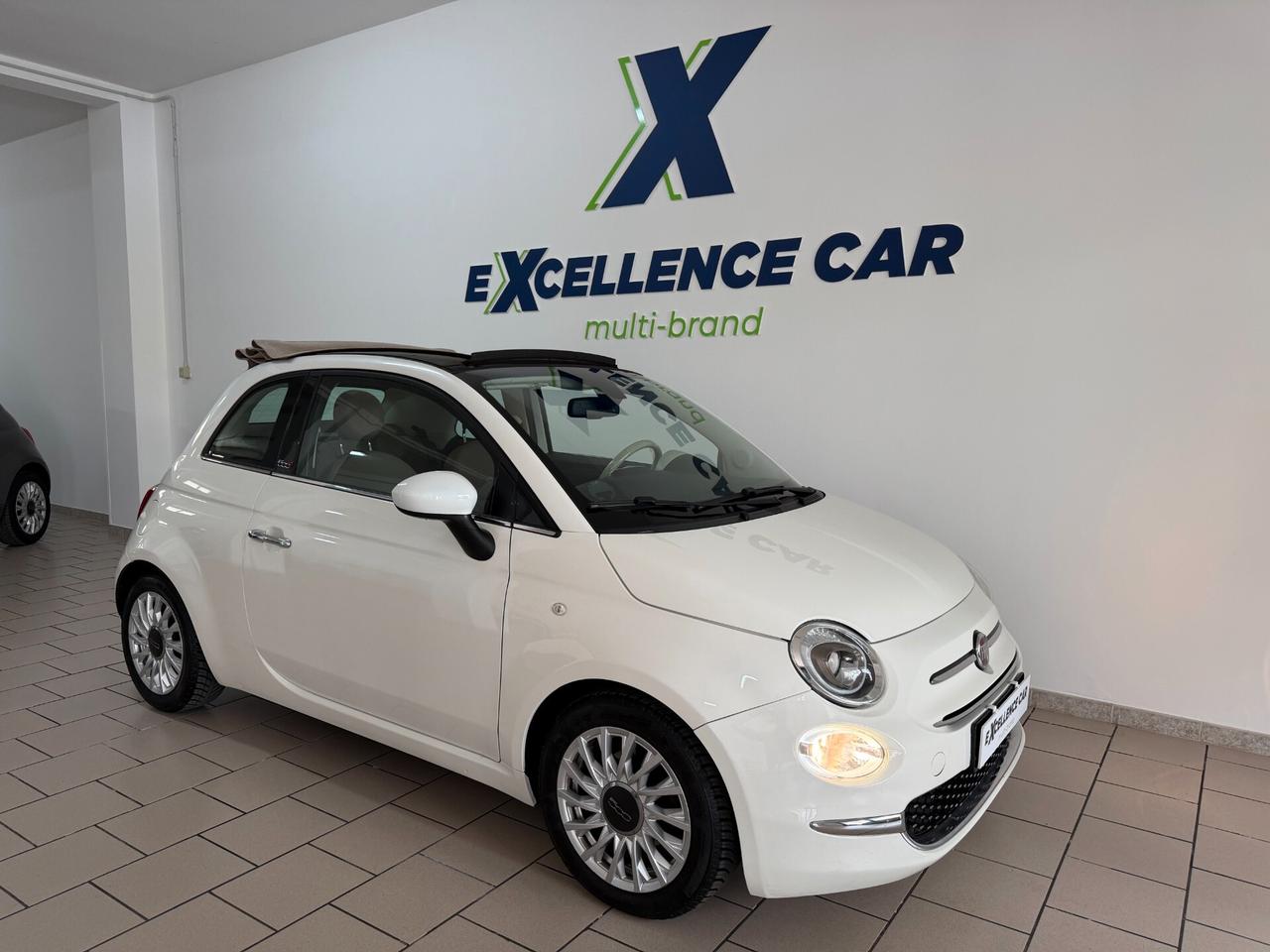 Fiat 500 Cabrio 1.2 LOUNGE NAVI/PELLE/PDC