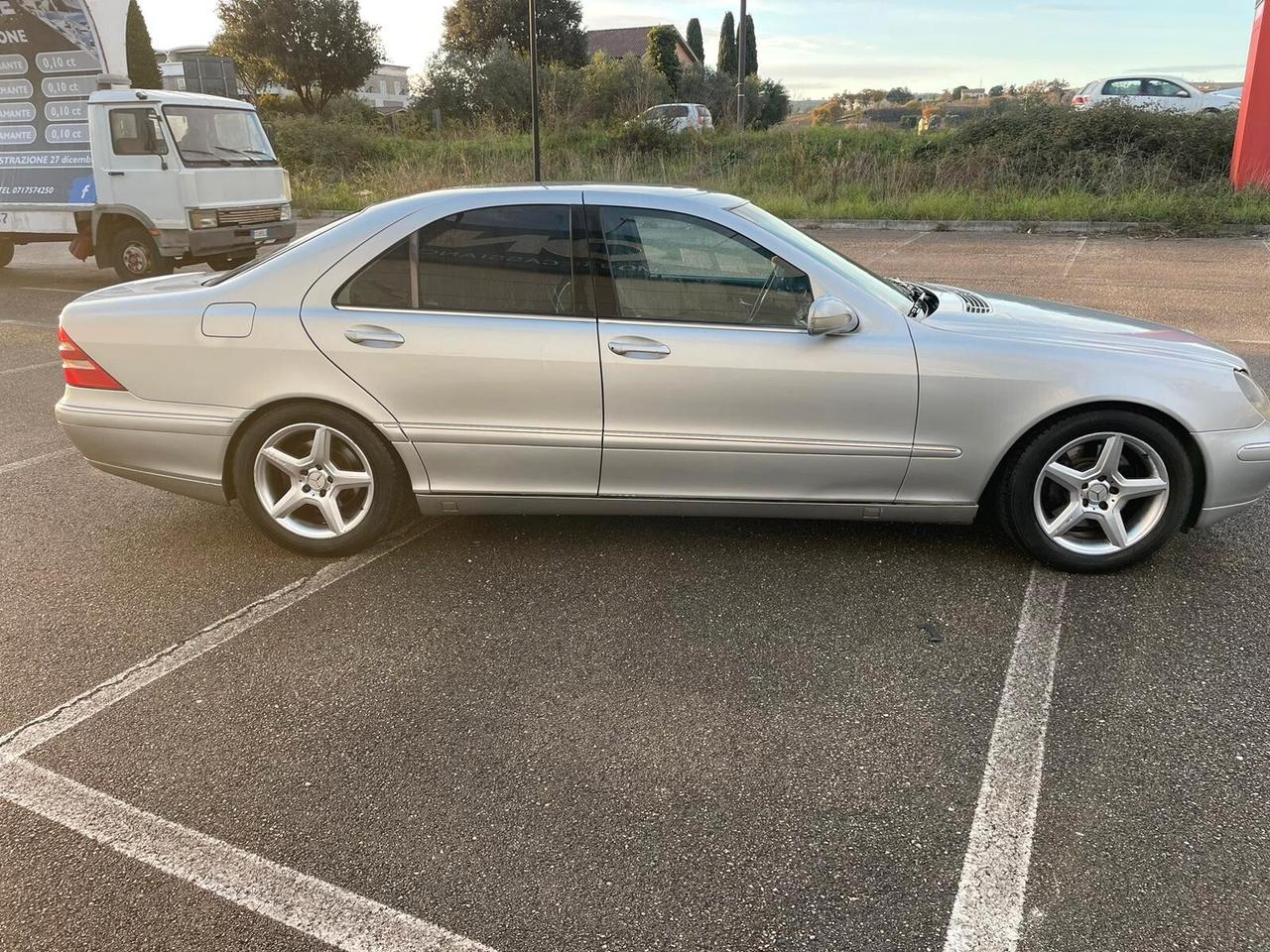 MERCEDES S320 LONG 3.2 GPL 2000 12 MESI DI GARANZIA