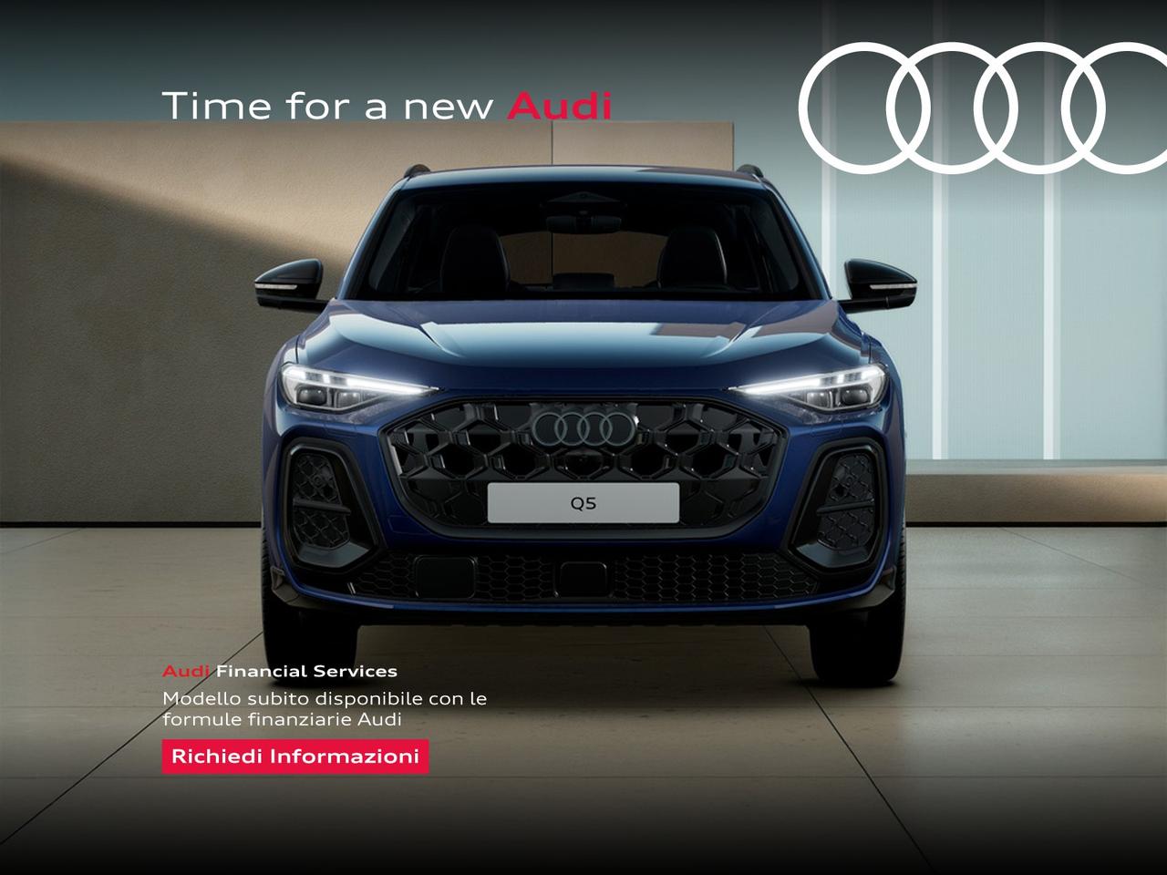 Audi Q5 sportback 2.0 tdi mhev+ s line edition quattro 204cv s-tronic