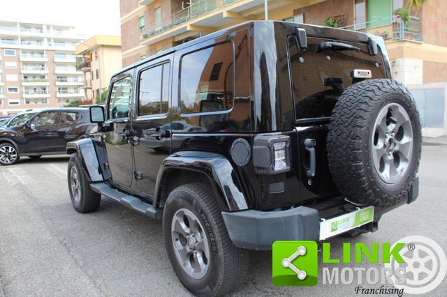 JEEP Wrangler Unlimited 3.6 V6 Sahara Auto con gancio traino
