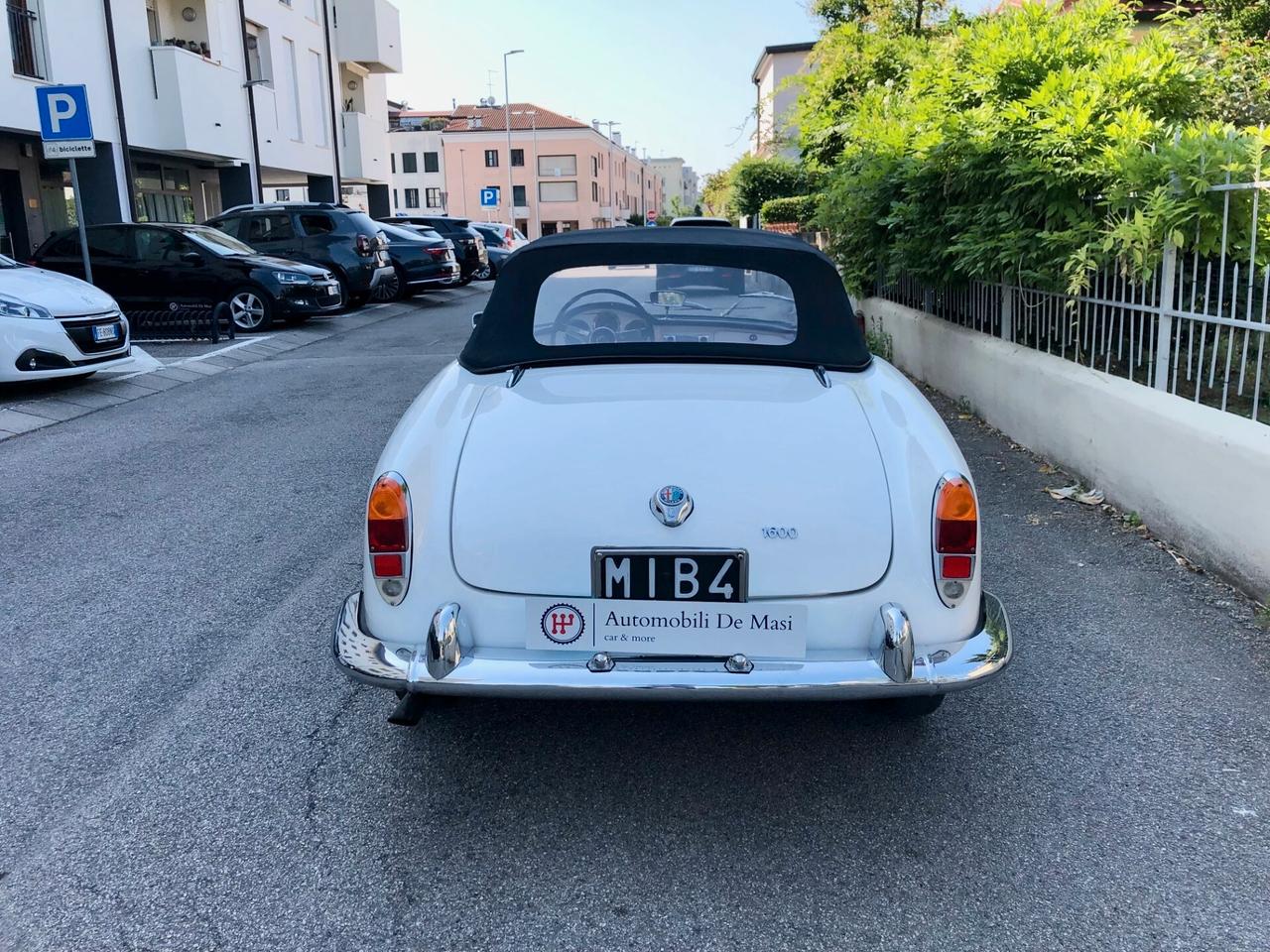 Alfa Romeo Spider 1600 RESTAURO TOTALE ISCRITTA ASI