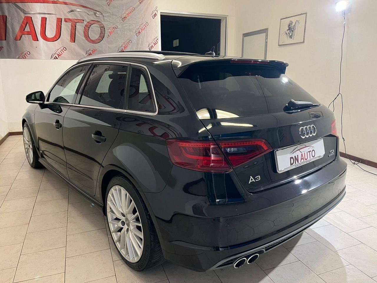 Audi A3 2.0 TDI 184 CV Sline Quattro Stronic