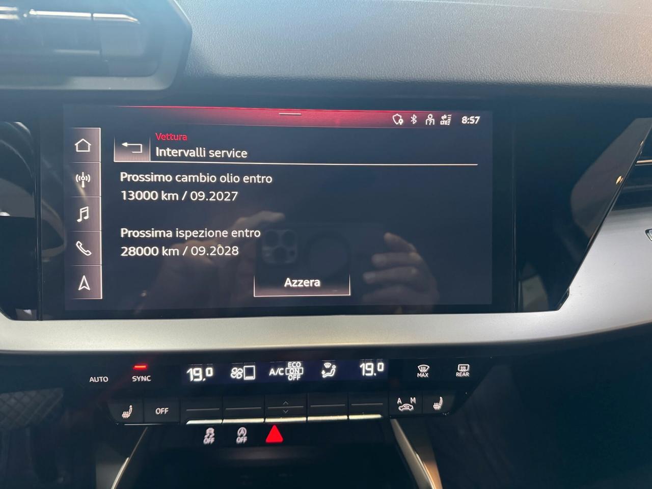 Audi A3 VETTURA PARI AL NUOVO SOLI 64700 KM REALI