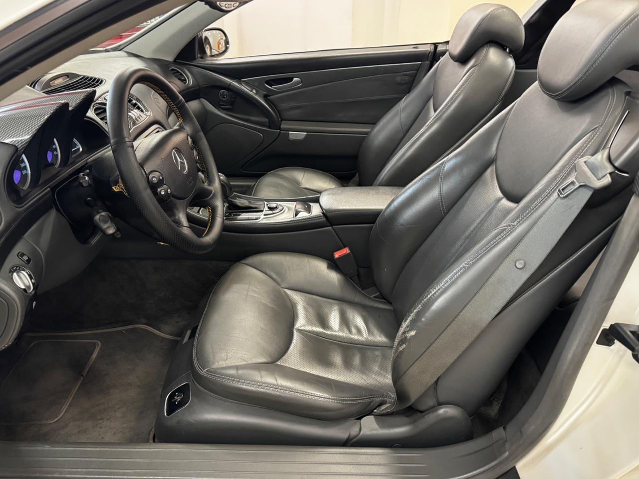 Mercedes-benz SL 500 350 Cabrio-Bianco Perla- Pack AMG-18”-Unica