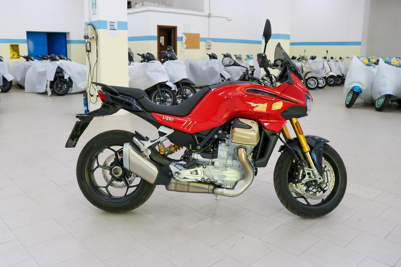MOTO GUZZI V100 MANDELLO WIND TUNNEL DEMO AZIENDALE